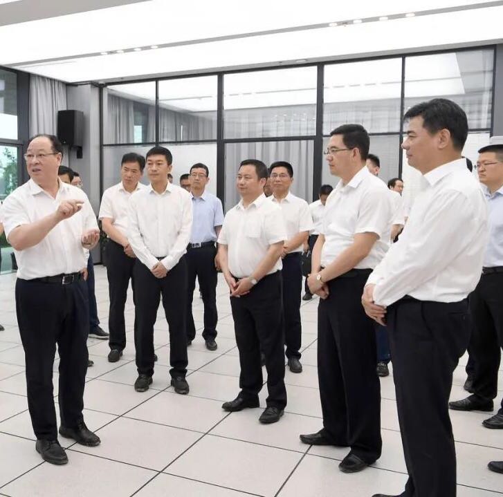 浙江省副省長彭佳學調(diào)研智園科技上虞區(qū)安全環(huán)保智慧監(jiān)管平臺